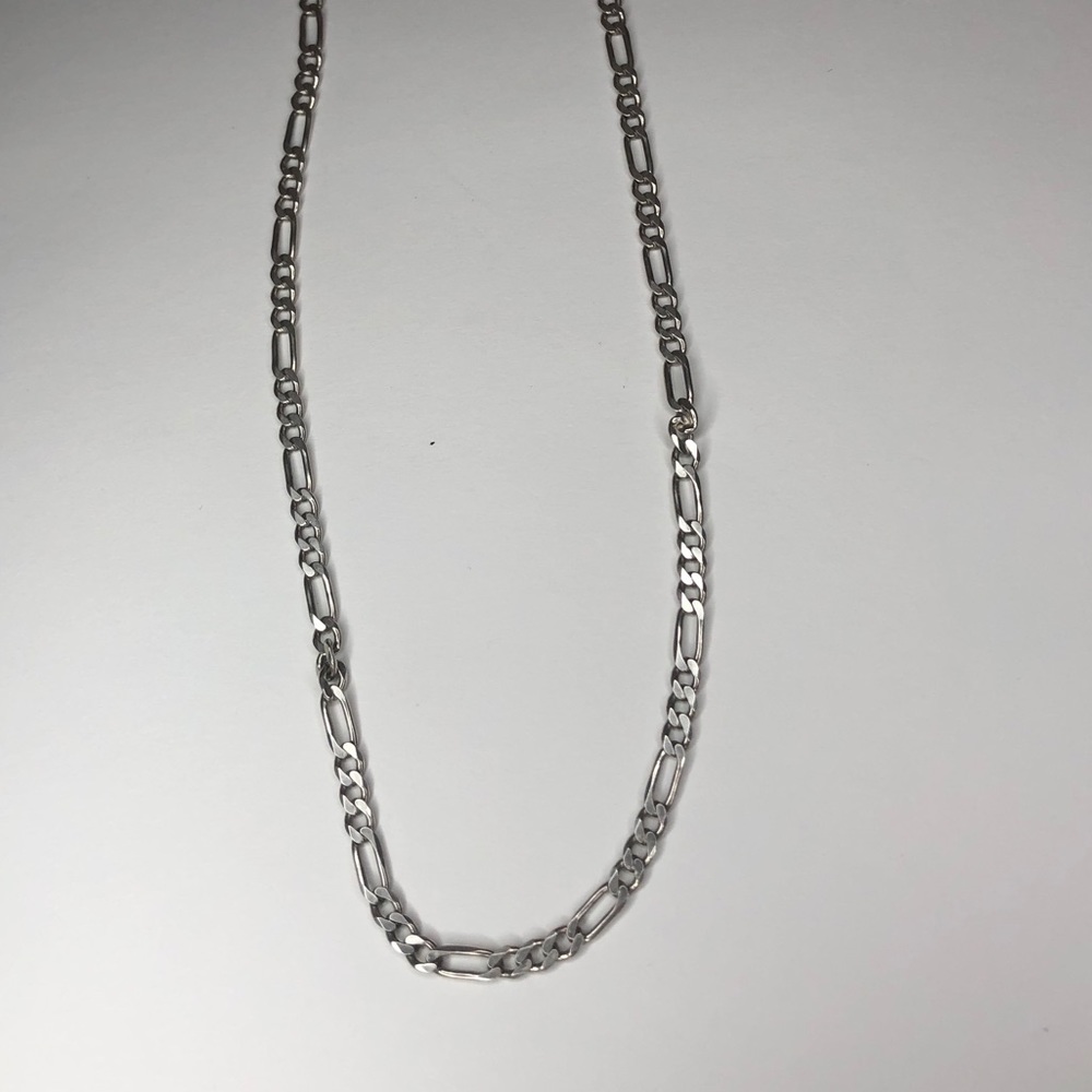 925 silver figaro chain